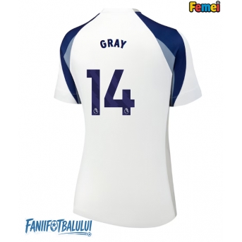 Tottenham Hotspur Archie Gray #14 Tricou Fotbal Replică 2025-26 Femei Acasa